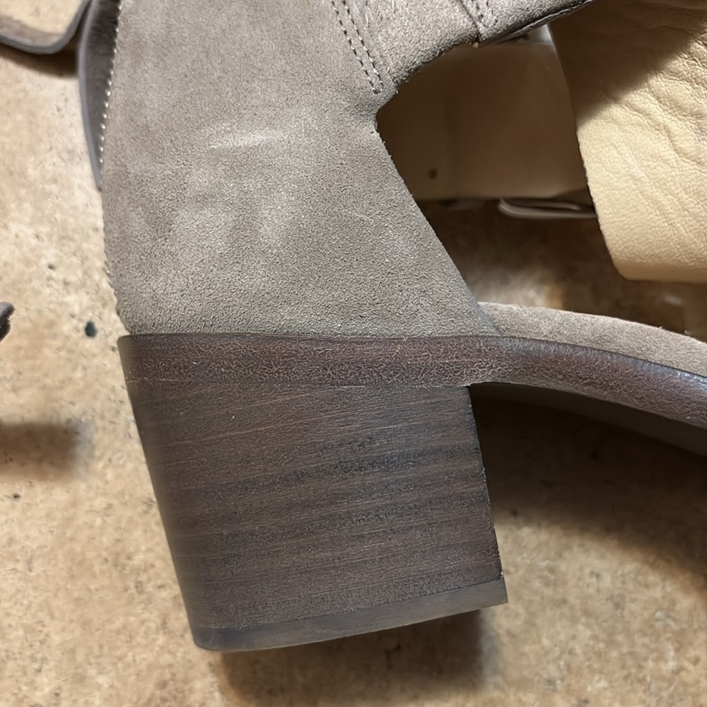 RAG & BONE “Mari” sandals in “Cemento suede” - Picture 6 of 7